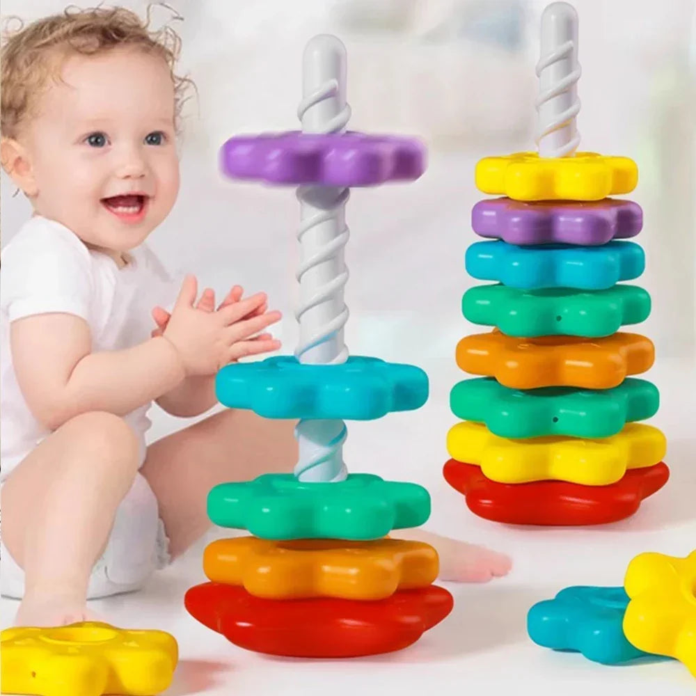 Montessori-stapelringen voor peuters