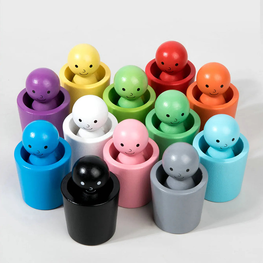 Montessori-figuren- & vormensorteerspel
