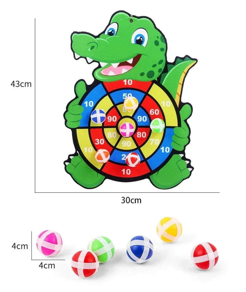 Montessori-krokodil-doelwerpspel