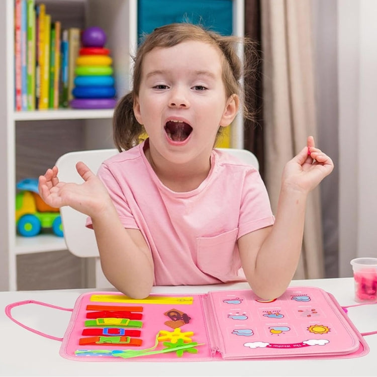 Montessori-activiteitenboekje met 8 leerpagina's
