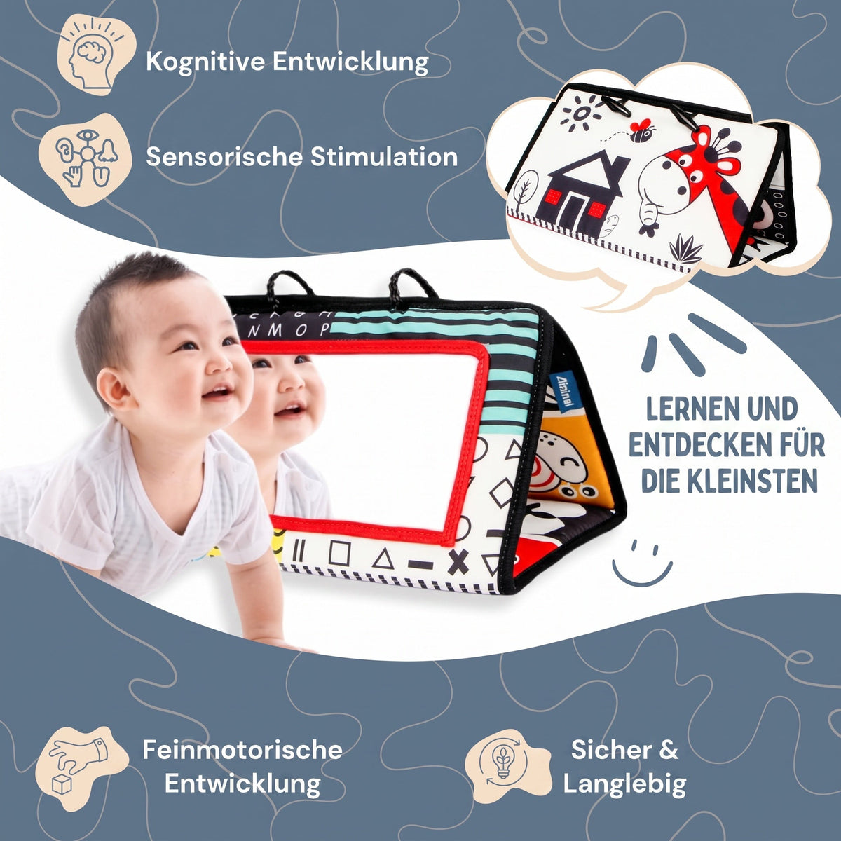 Montessori-speelmat voor baby's