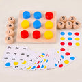 Montessori-leerspel voor cijfers, kleuren & vormen