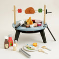 Montessori-speelbarbecue van hout