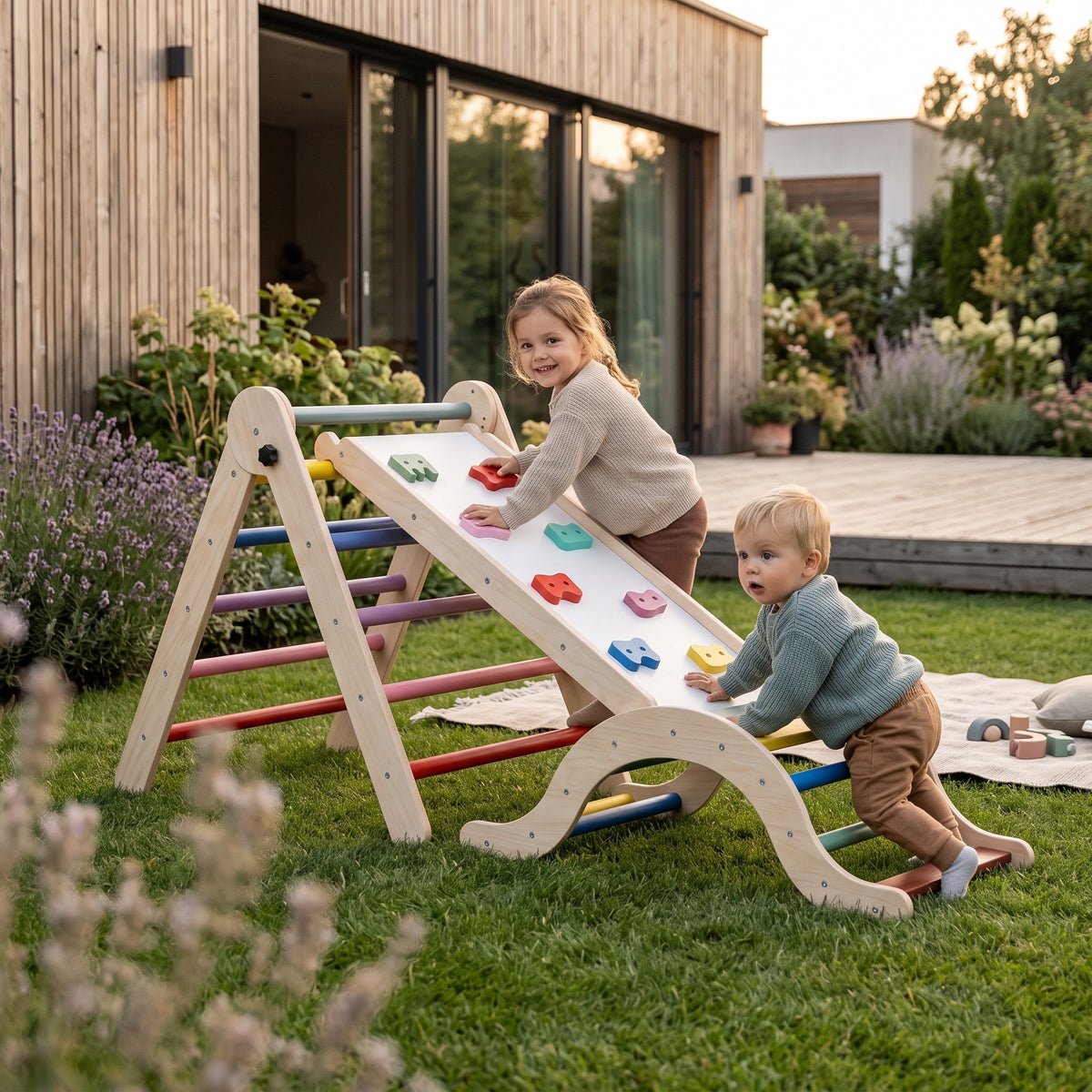 Montessori-motoriekparcours 5-in-1