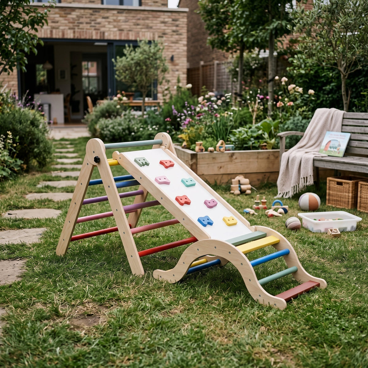 Montessori-motoriekparcours 5-in-1