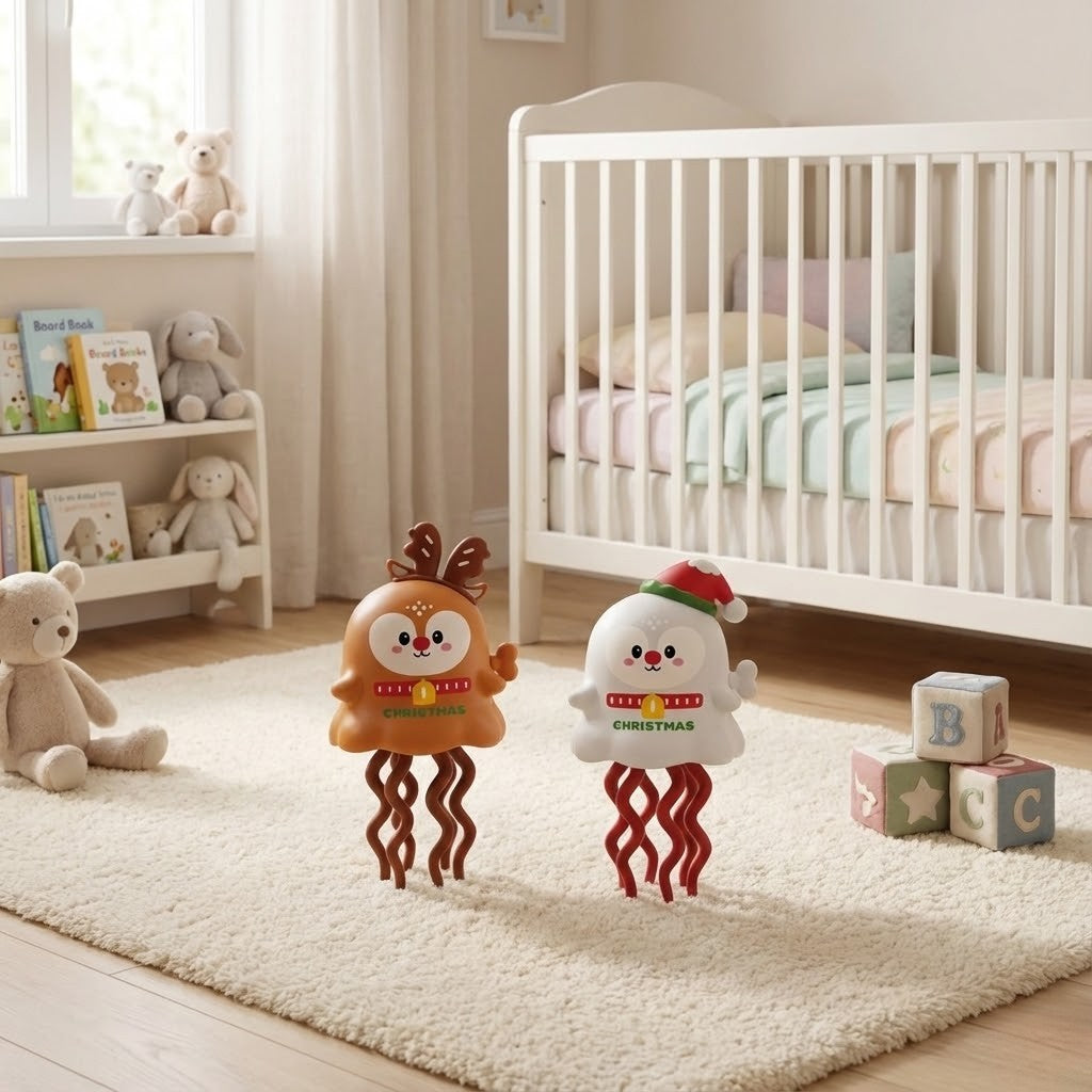 Montessori-kerstfiguren met beweegbare armen