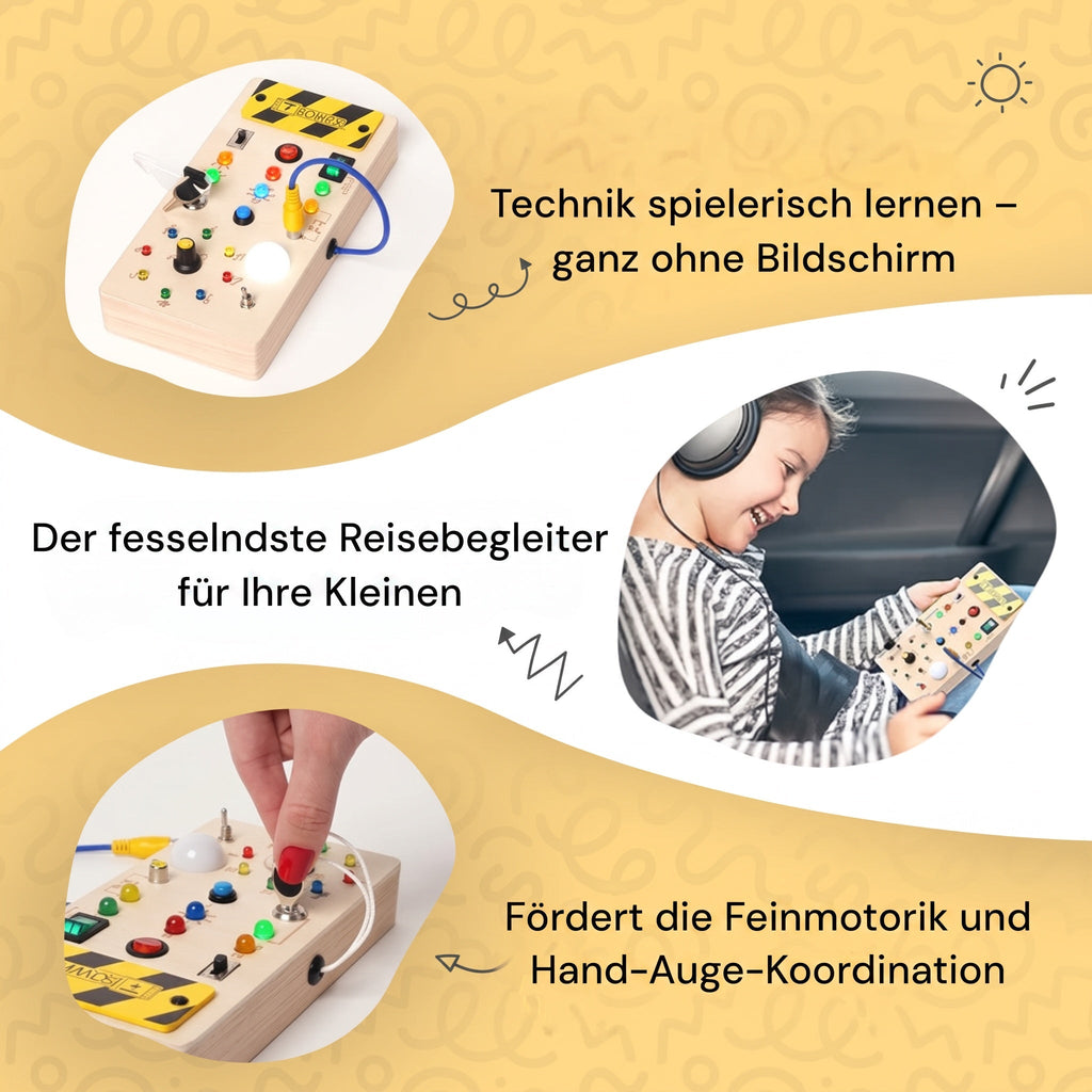 Montessori-schakel- & techniekbord