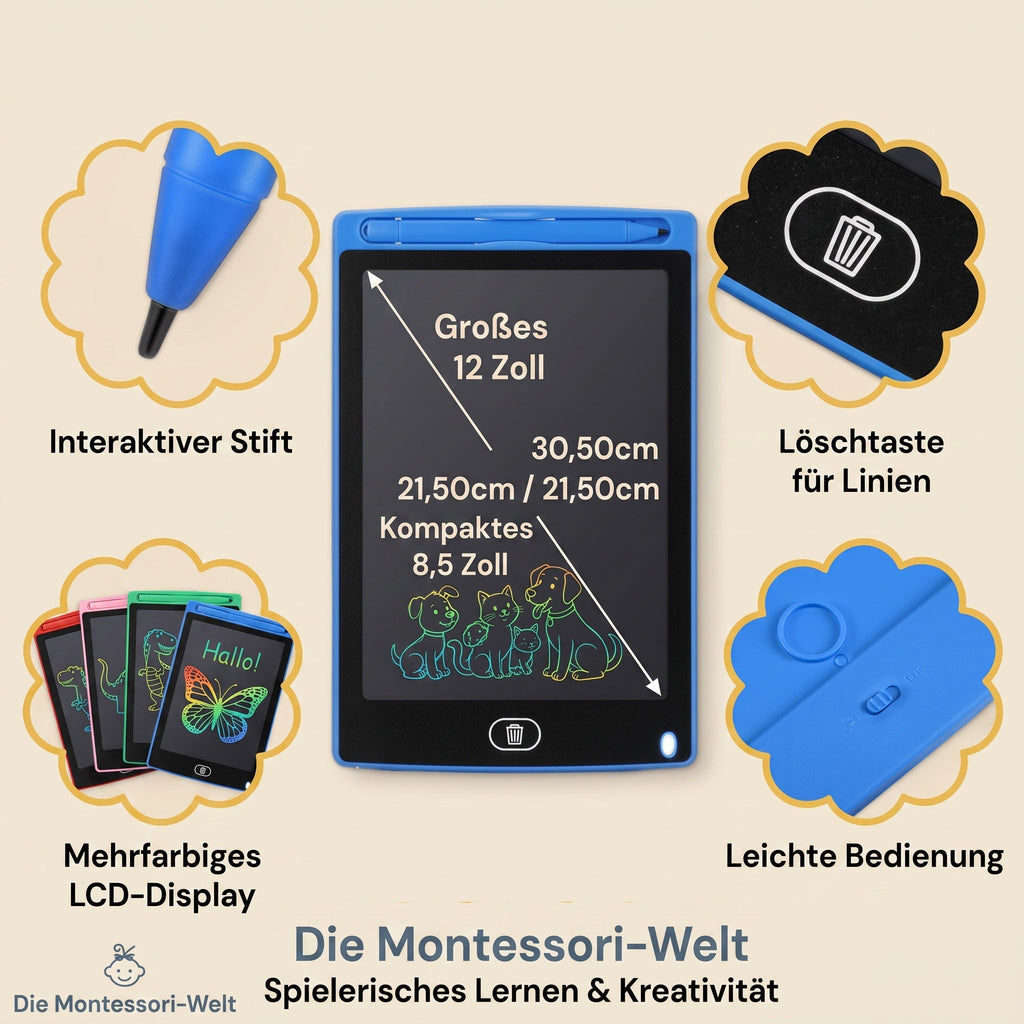 Interactieve Montessori-LCD-tekentablet