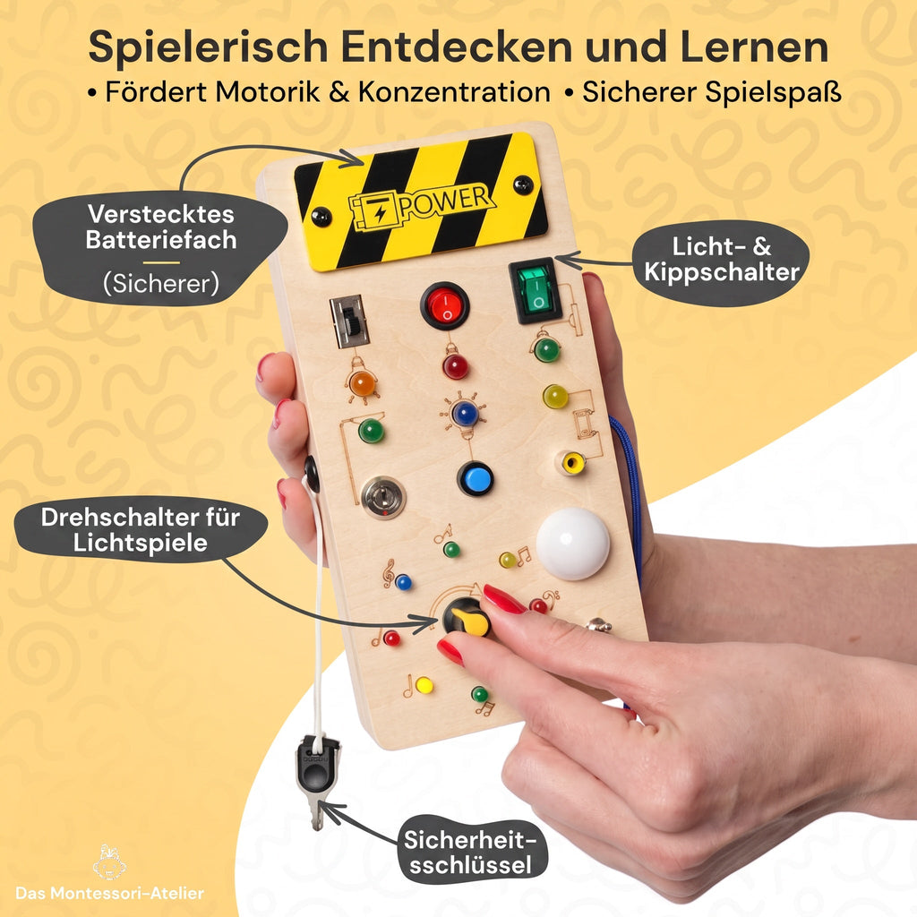 Montessori-schakel- & techniekbord