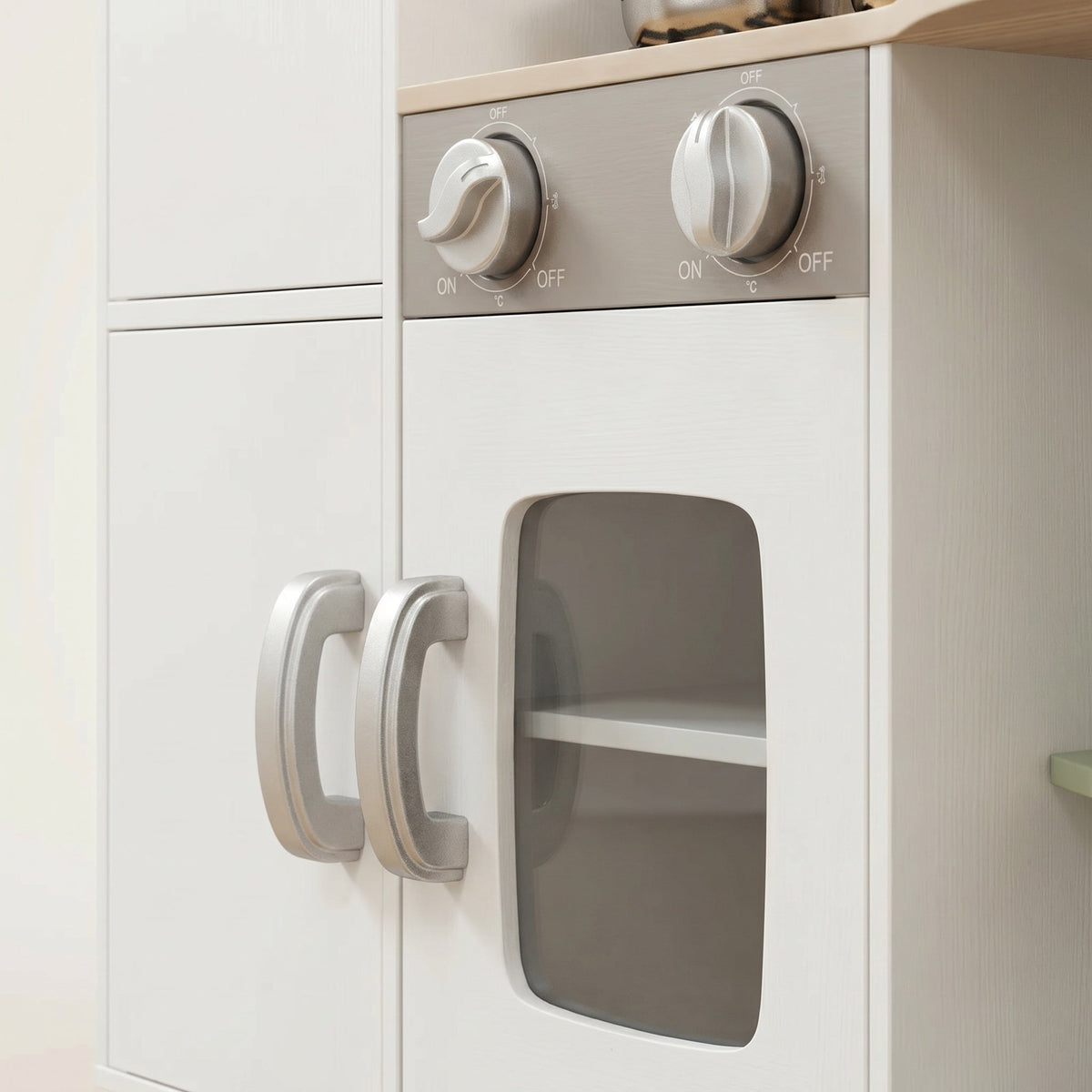 Montessori-speelkeuken van hout