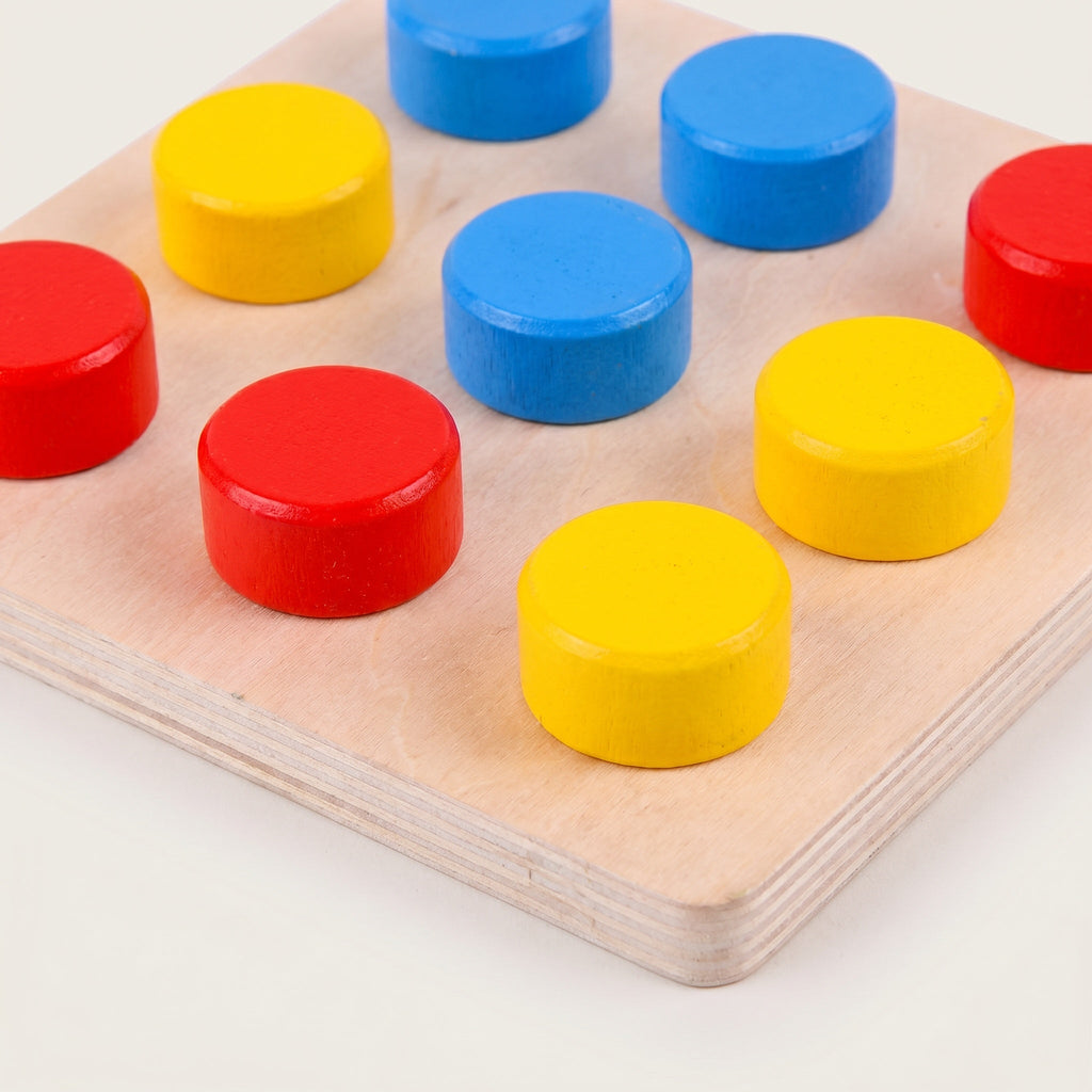 Montessori-leerspel voor cijfers, kleuren & vormen