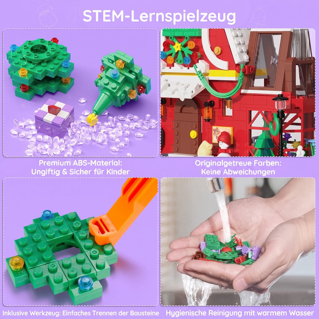 Montessori-kersthuis om te bouwen