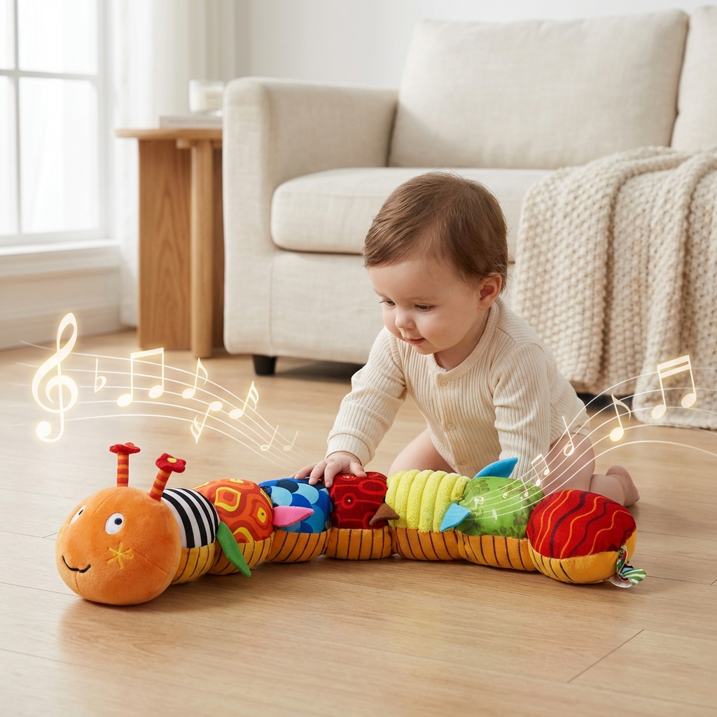 Montessori-muziekrups voor baby's
