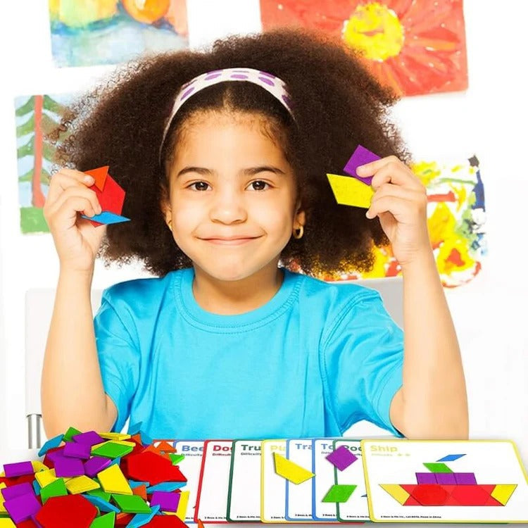 Montessori-dierenpuzzel van hout
