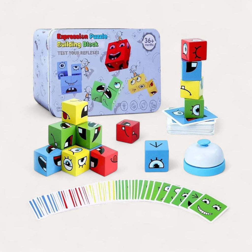 Montessori-emotiepuzzel voor kinderen