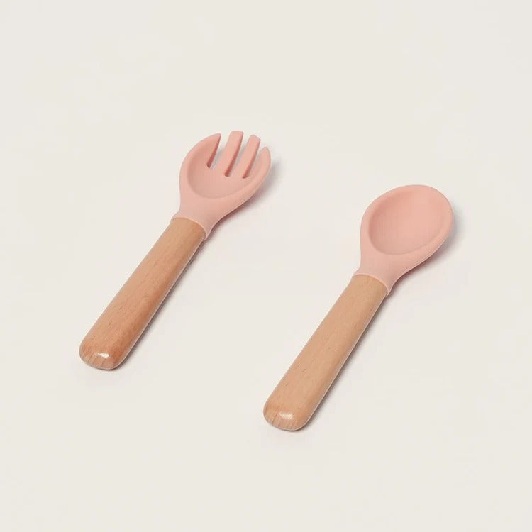 Montessori-siliconen eetset voor baby's