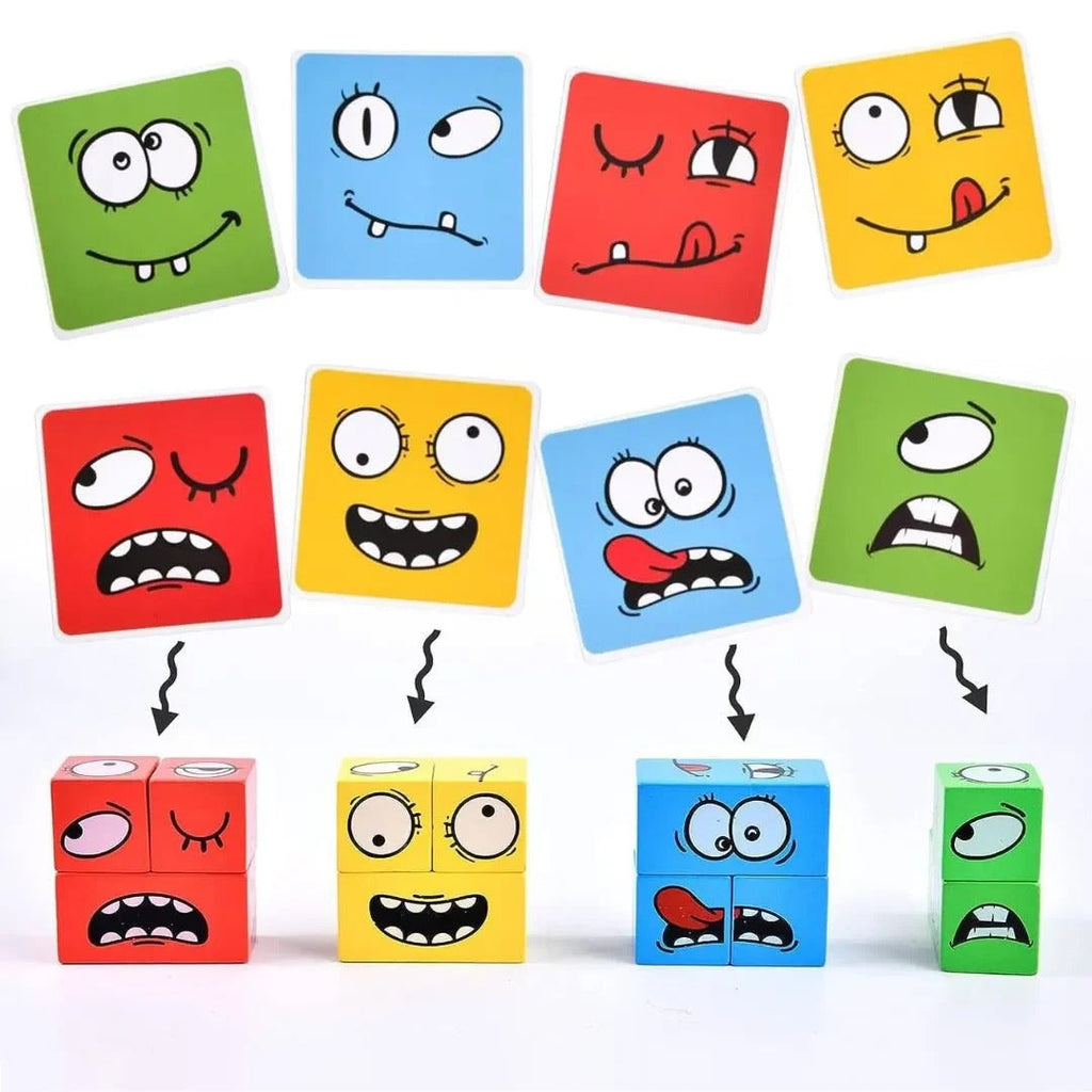Montessori-emotiepuzzel voor kinderen