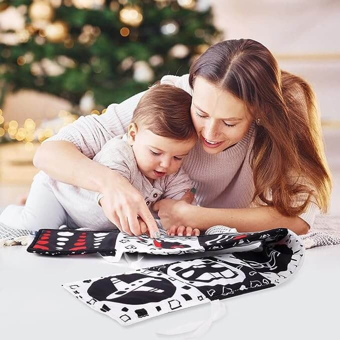 Montessori-contrastboek voor baby's
