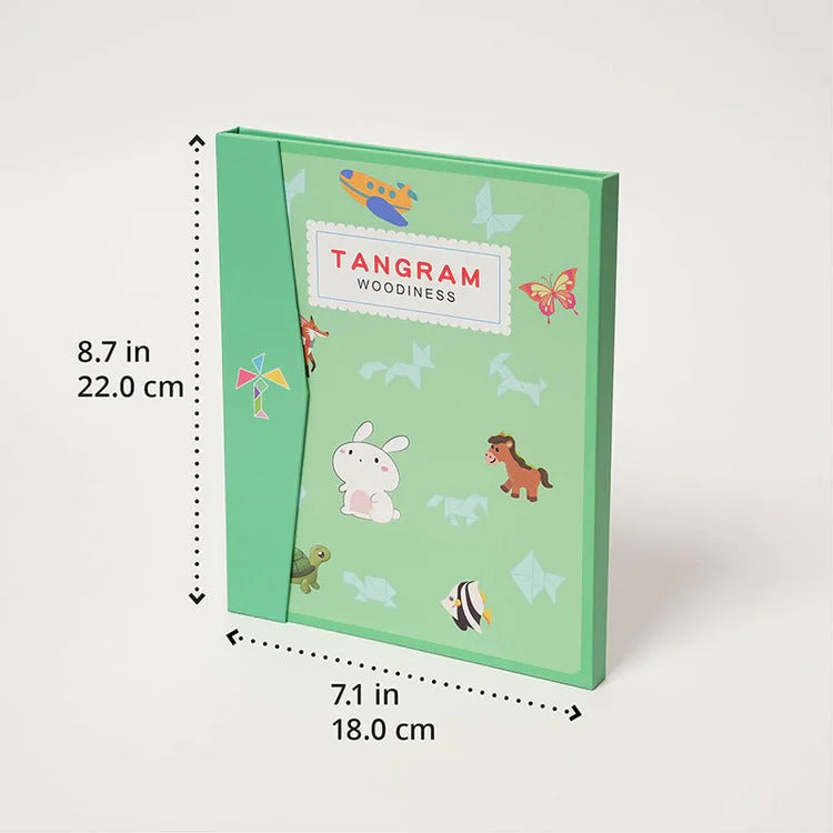Montessori-magnetisch tangramboek