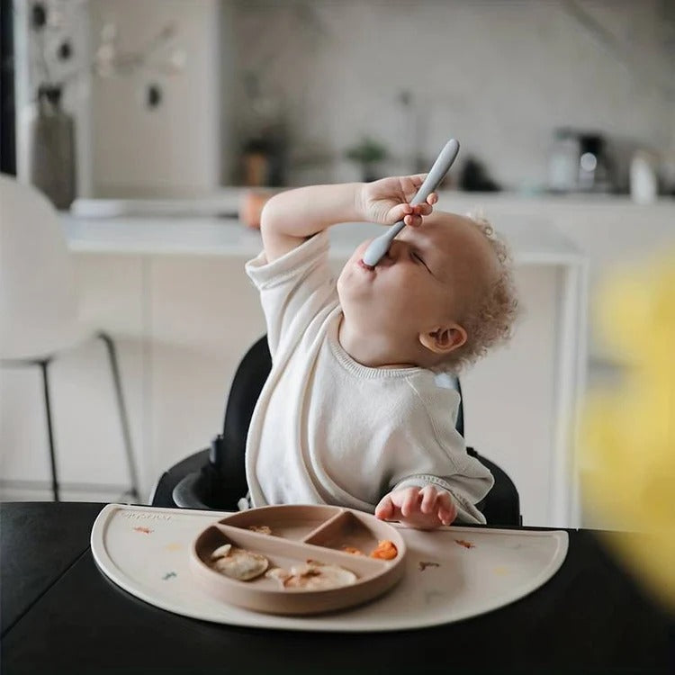 Montessori-siliconen eetset voor baby's