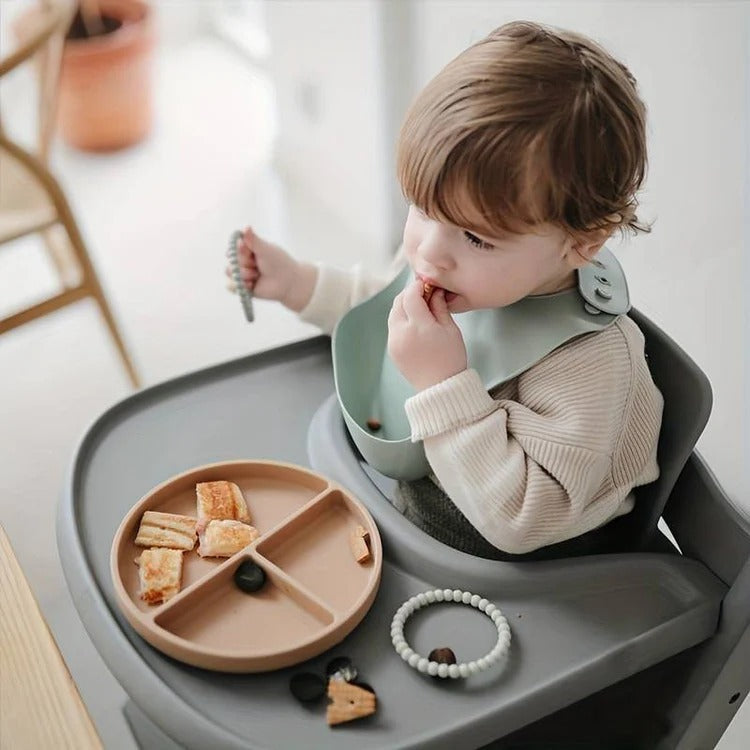 Montessori-siliconen eetset voor baby's