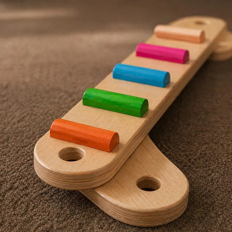 Montessori-balancebalken & stapstenen