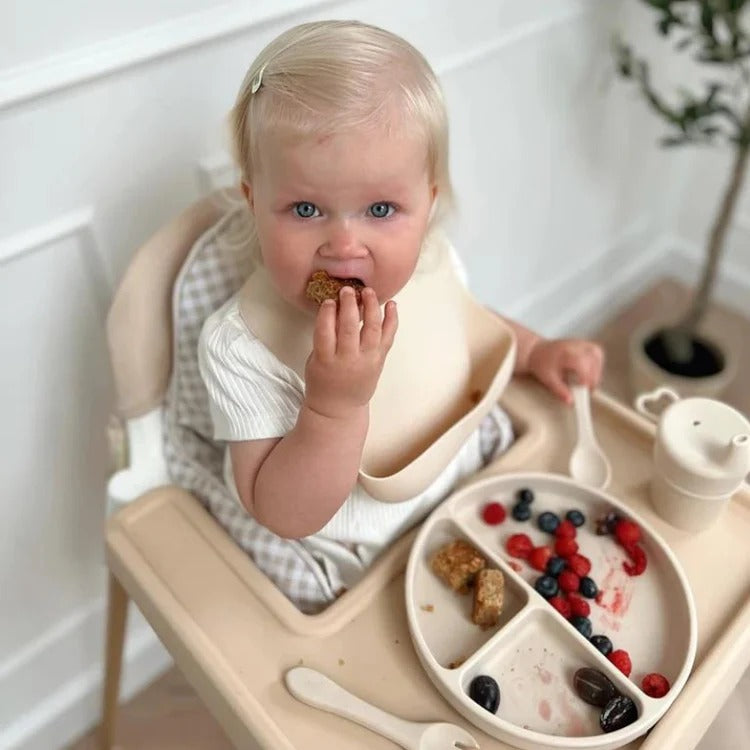 Montessori-siliconen eetset voor baby's