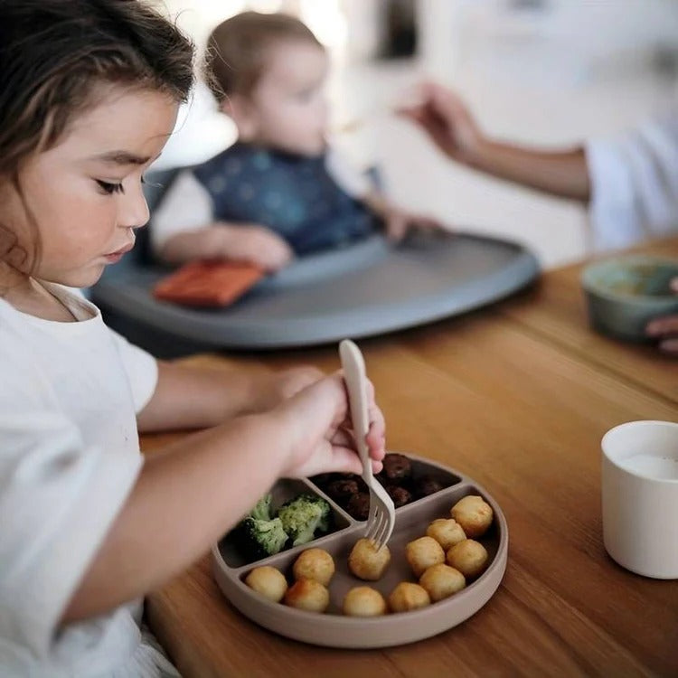 Montessori-siliconen eetset voor baby's