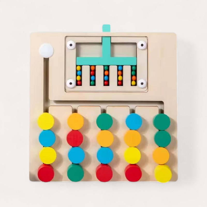 Montessori-sorteerpuzzel voor kleuren & vormen