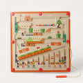 Montessori-magnetisch labyrint voor kleuren & cijfers