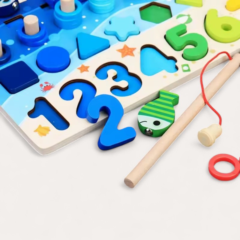 Montessori-vis- & vormenspel
