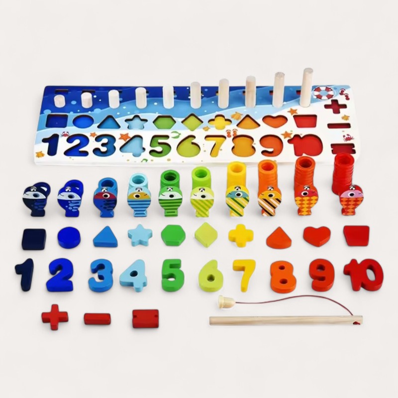 Montessori-vis- & vormenspel