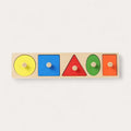 Montessori-puzzel voor vormen & kleuren