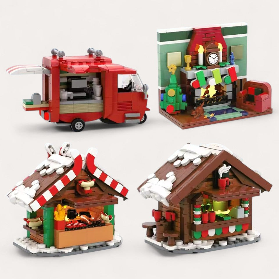 Montessori-kerstbouwstenen