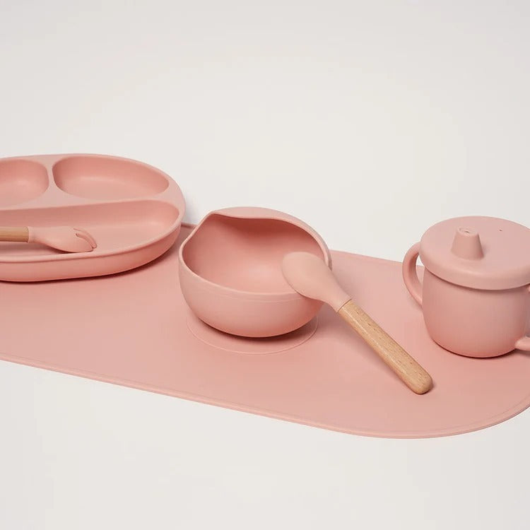 Montessori-siliconen eetset voor baby's