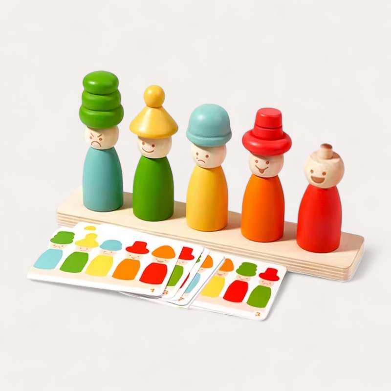 Montessori-emotiesorteerspel