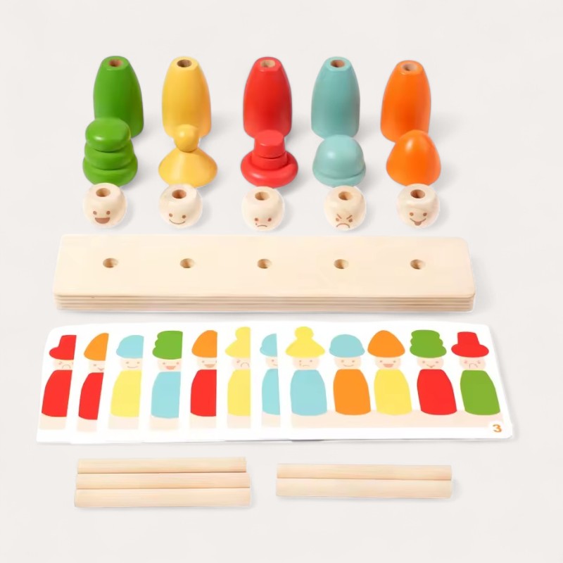 Montessori-emotiesorteerspel