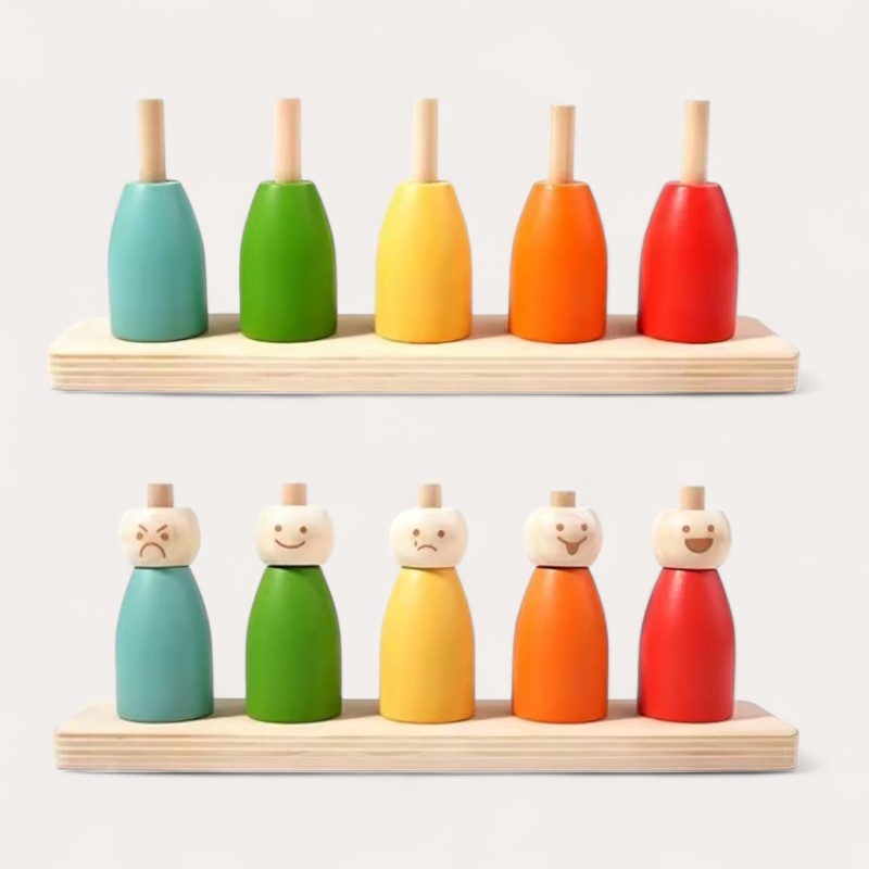 Montessori-emotiesorteerspel