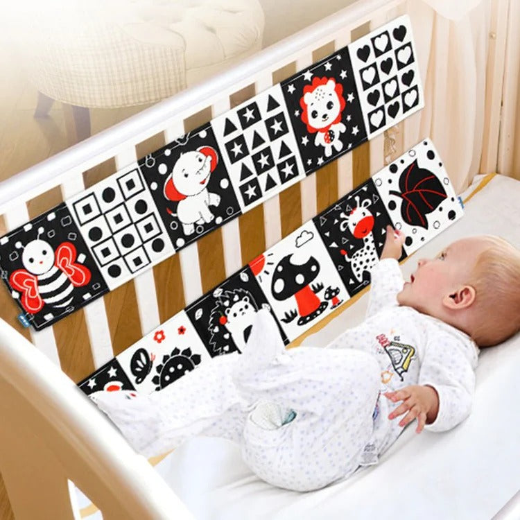 Montessori-contrastboek voor baby's