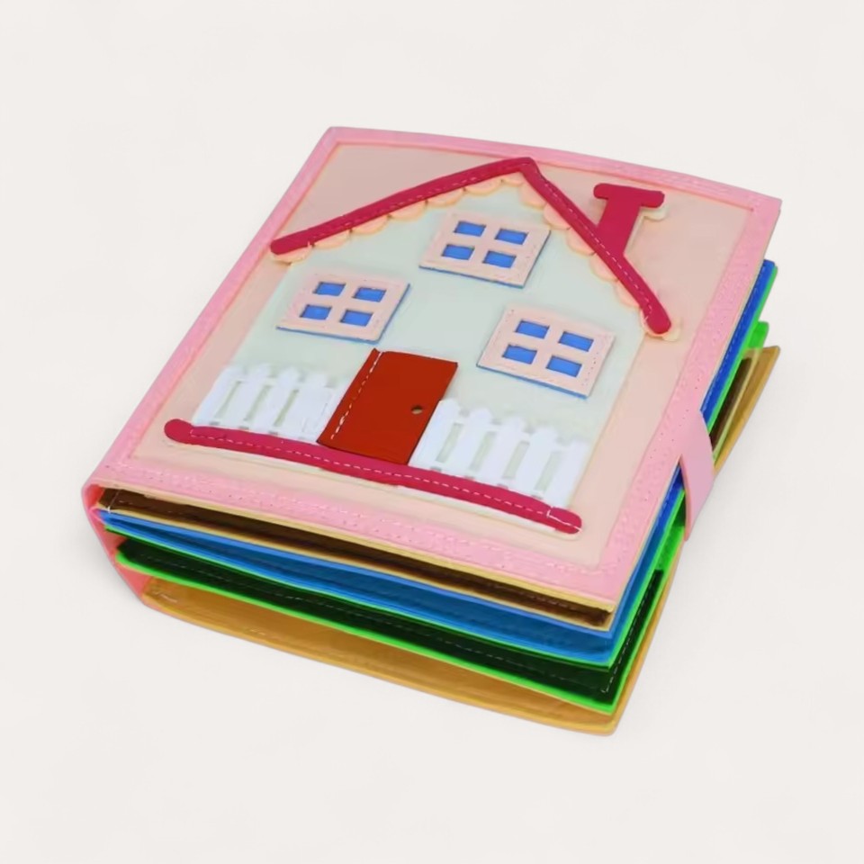 Montessori-sensorisch boek voor kinderen