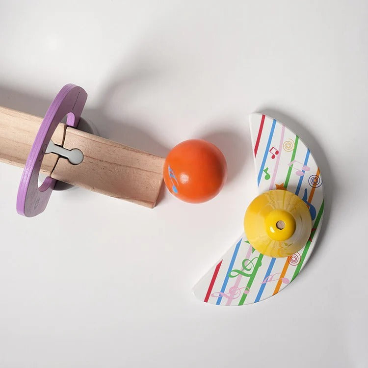 Montessori-muziekknikkerbaan met xylofoon