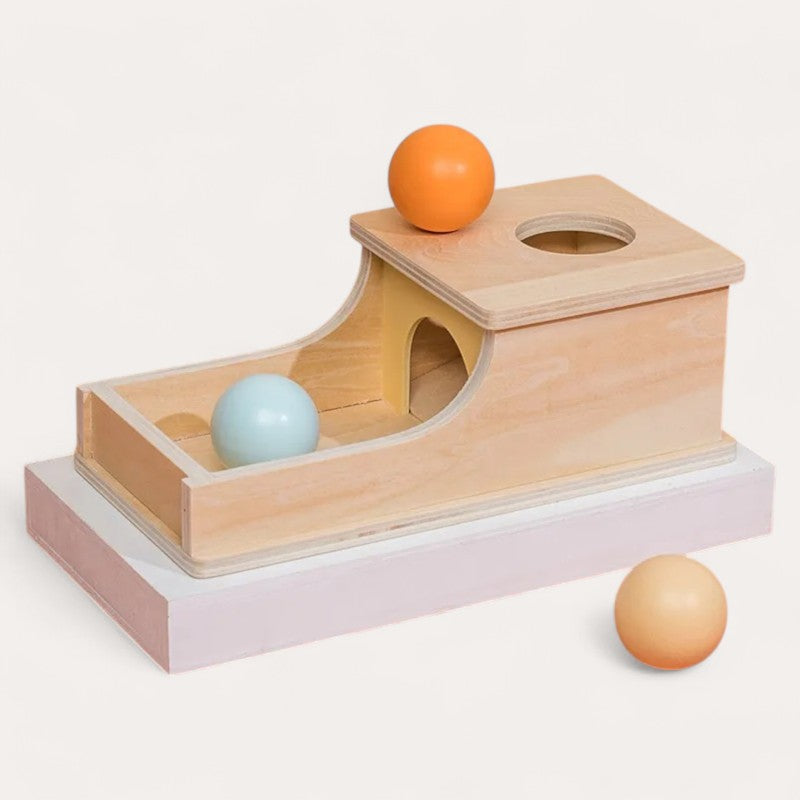 Montessori-houten sorteerspel voor peuters