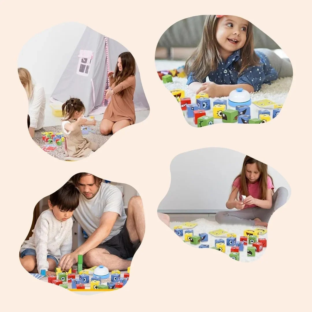 Montessori-emotiepuzzel voor kinderen