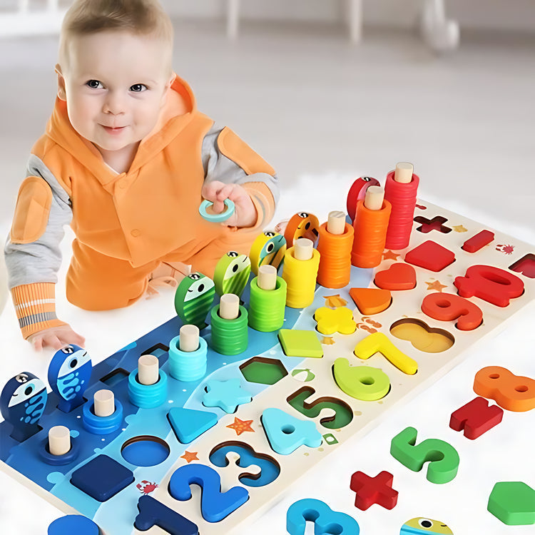 Montessori-vis- & vormenspel