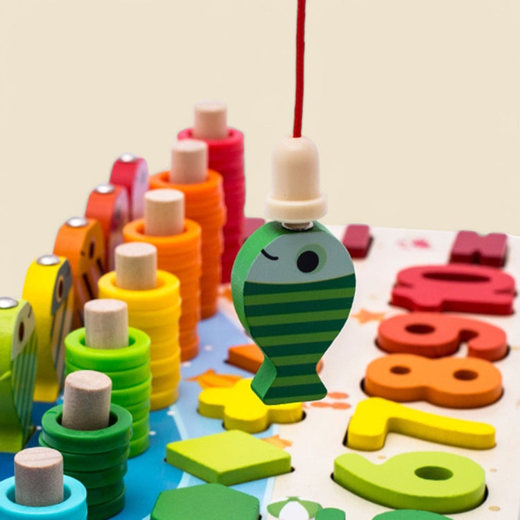 Montessori-vis- & vormenspel