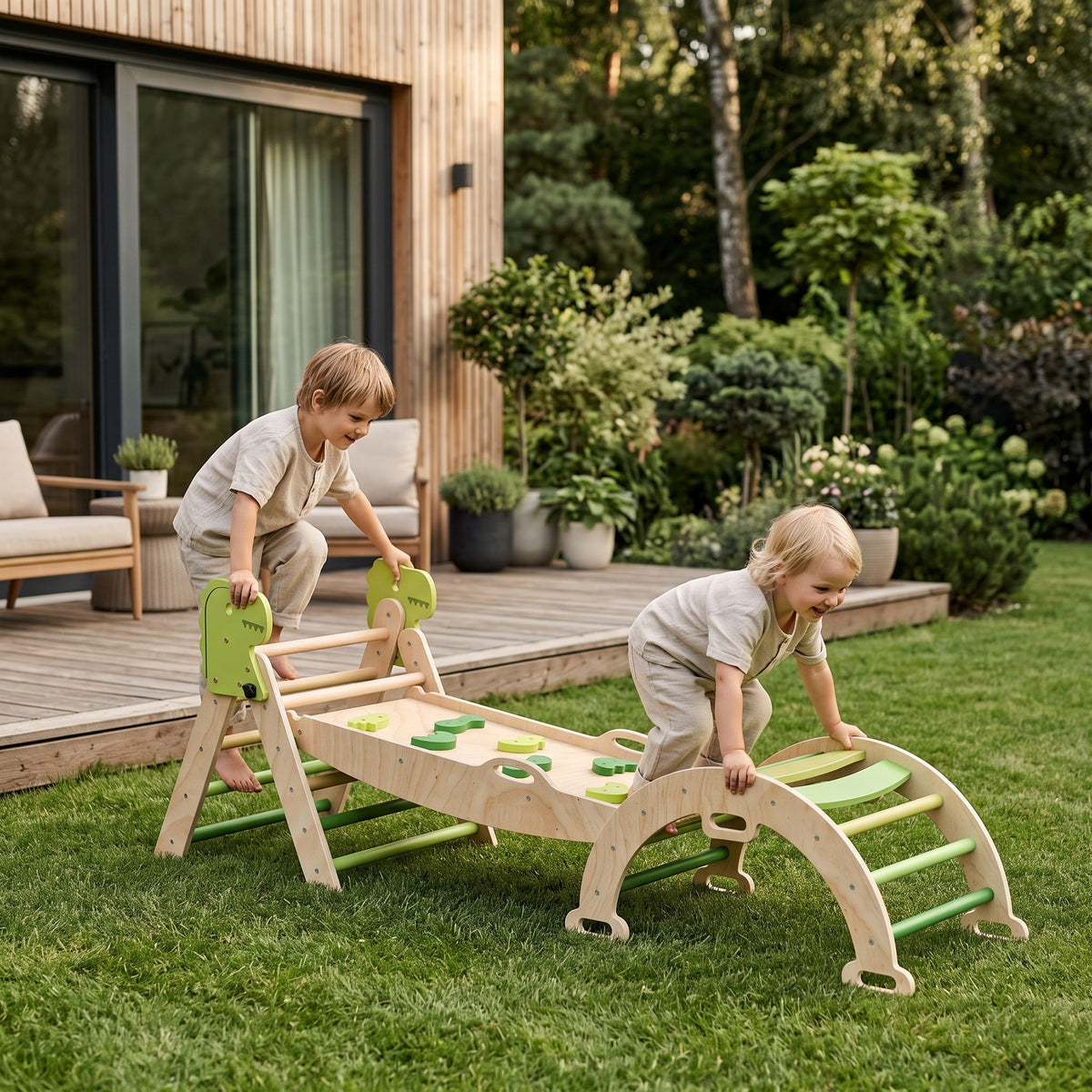 Montessori-motoriekparcours 9-in-1
