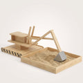 Montessori-zandgraafmachine met hendelbediening