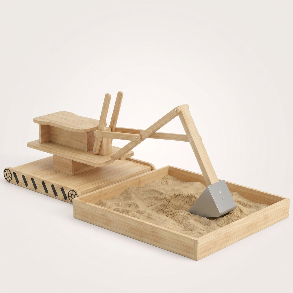 Montessori-zandgraafmachine met hendelbediening