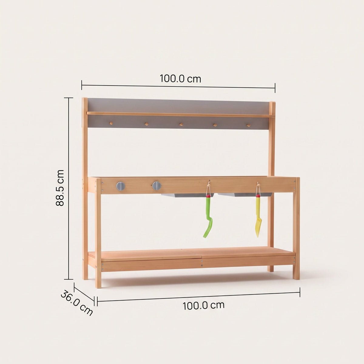 Montessori-buitenspeelkeuken